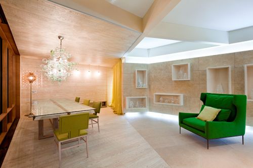 Archisio - Grassi Pietre - Progetto fuorisalone 2011 home and spa design