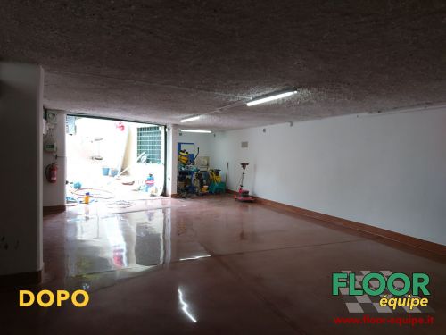 Archisio - Floor Equipe srl - Progetto Levigatura e lucidatura pavimento in cemento