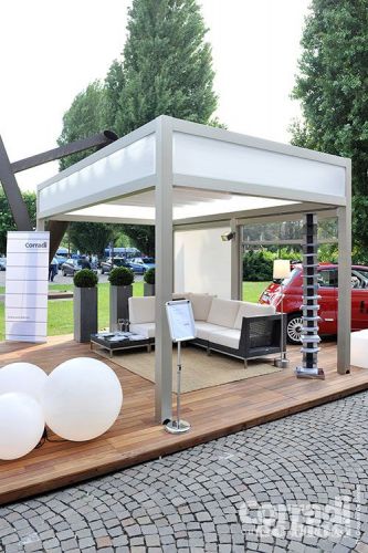 Archisio - De Biasi Tendaggi - Progetto Pergole corradi