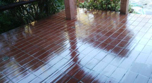 Archisio - Formapiana - Progetto Recupero del pavimento in cotto di una villa a capo coda cavallo sardegna