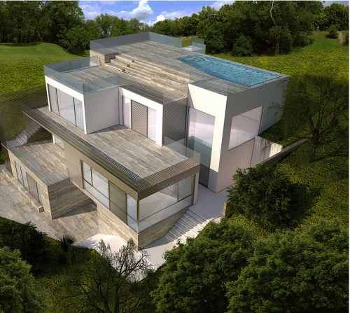 Archisio - Studio Scacchetti - Progetto 500 sqm villa