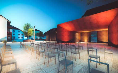 Archisio - Manuel Benedikter - Progetto Piazza del villaggio di san candido