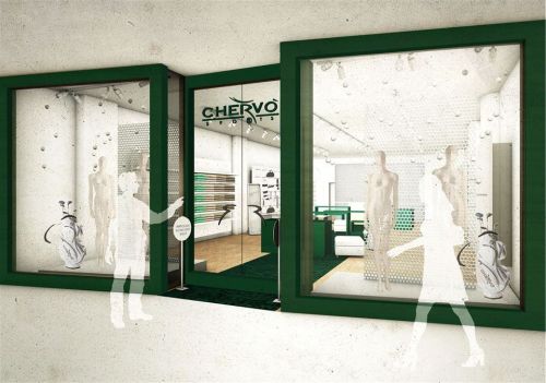 Archisio - Noa Network Of Architecture - Progetto Cherv shop watch out flying golf balls