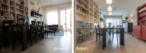 Archisio - Alessandro Giardini - Progetto Allestimento home staging di appartamento privato a rimini