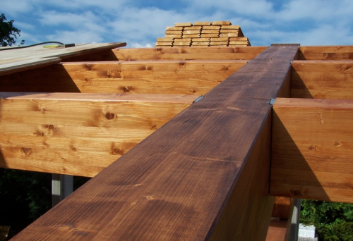 Archisio - Maurizio Loi - Progetto progettazione strutturale e dl porticati in legno lamellare