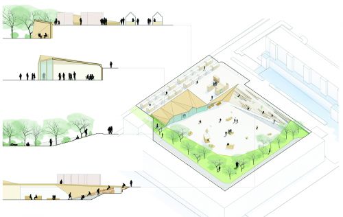 Archisio - Mm Studio - Progetto Riqualificazione piazza europa