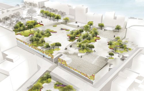 Archisio - Mm Studio - Progetto Piazze aldo modo e berlinguer