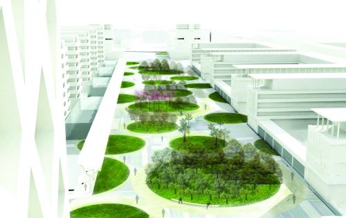 Archisio - Mm Studio - Progetto Asse pedonale attrezzato