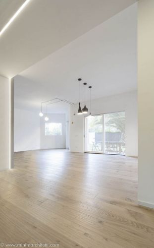 Archisio - Minima Architetti - Progetto Minima architetti ristrutturazione appartamento aventino roma