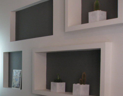 Archisio - Elsa Paradiso - Progetto Relooking living casa green and grey