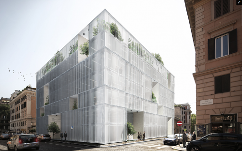 Archisio - Bicuadro - Progetto Headquarter fintecna roma