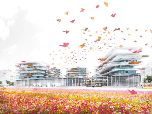 Archisio - Bicuadro - Progetto Complesso residenziale ruichang china