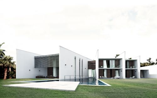 Archisio - Bicuadro - Progetto Villa a pram pram accra