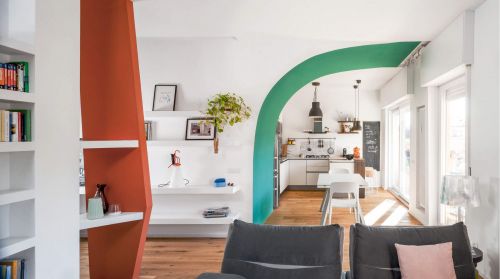 Archisio - Caterina Esposito - Progetto ristrutturazione di un appartamento di 75 mq