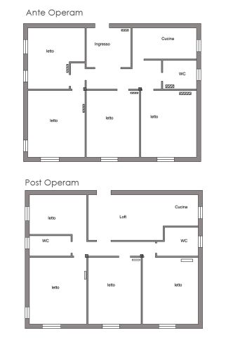 Archisio - Archihouse - Progetto Ristrutturazione appartamento roma