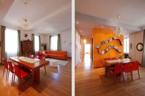 Archisio - Roberto Silvestri - Progetto Una casa giocosa con le pareti colorate