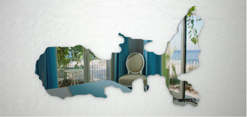 Archisio - Rifletto Specchi In Acciaio Inox - Progetto Isola delba