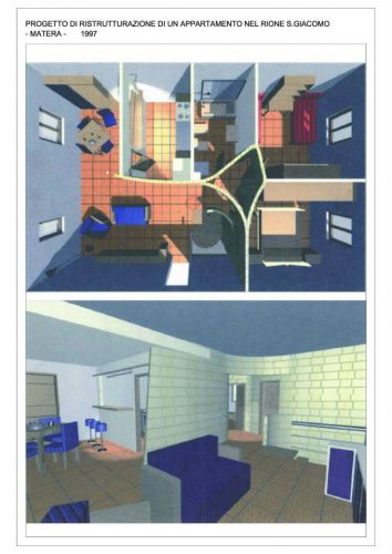 Archisio - Marco Pagano - Progetto Planimetria 1997