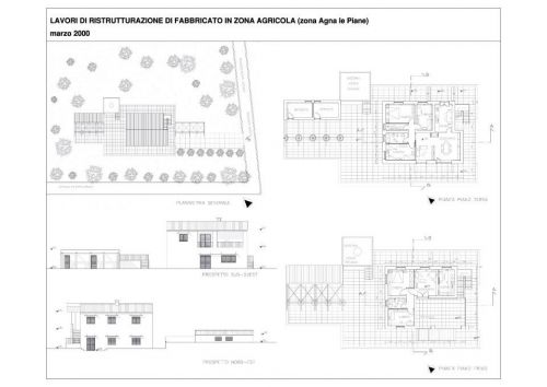 Archisio - Marco Pagano - Progetto Planimetria 2000