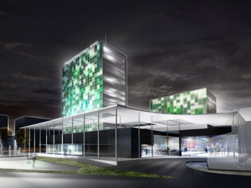 Archisio - B P Architetti - Progetto Hotel tirana international