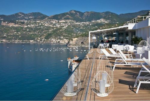 Archisio - Malagrida Group Srl Canalina Infinity - Progetto Terrazzo costiera amalfitana