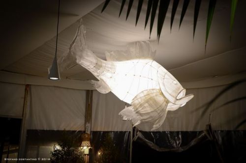 Archisio - Stefano Costantino - Progetto Acquario luminoso allinterno di un ristorante