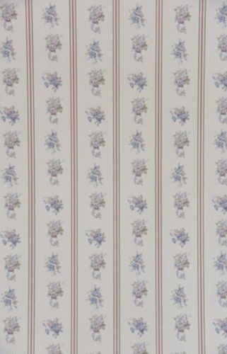 Archisio - Latelier Dello Shabby - Progetto Carta da parati roses forever con strisce