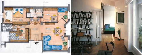 Archisio - Rb Studio - Progetto Appartamento in zona monte rosa