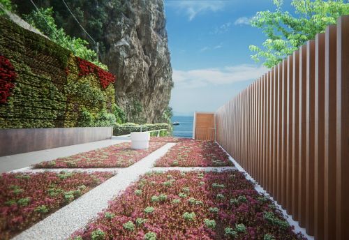 Archisio - Marco Mazzella - Progetto Concorso depuratore amalfi