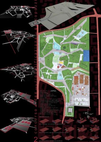 Archisio - Marco Mazzella - Progetto Concorso parco urbano