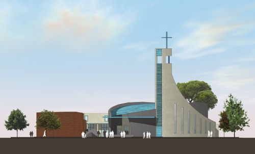 Archisio - Gianluca Fricchione - Progetto Nuovo complesso parrocchiale san luca evangelista