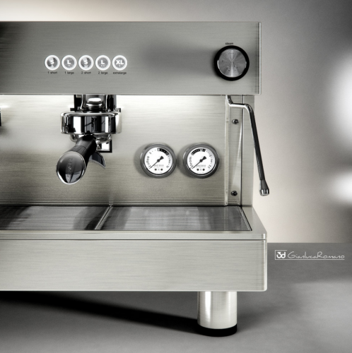 Archisio - 3d Gianluca Romano - Progetto Macchina da caff ascaso pro 3g - modellazione e rendering