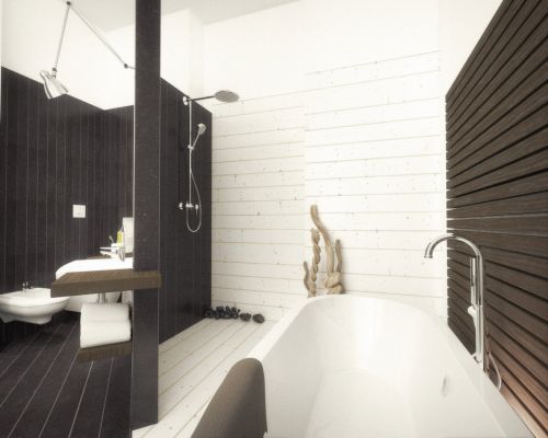 Archisio - Studio Ferretti - Progetto Bagno abitazione privata