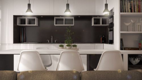 Archisio - Studio Ferretti - Progetto Ristrutturazione appartamento nuova cucina