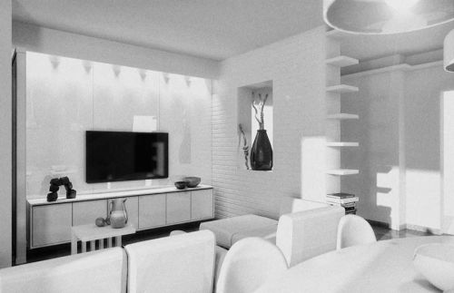 Archisio - Studio Ferretti - Progetto Arredo soggiorno