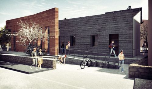 Archisio - Studio Ferretti - Progetto Ufficio postale tergu