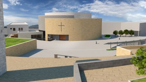 Archisio - Studio Gianluca Centurani - Progetto Complesso interparrocchiale san benedetto