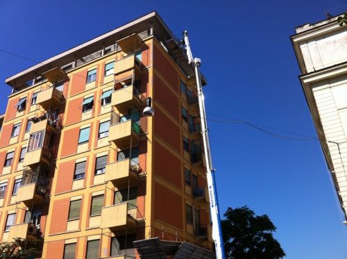 Archisio - Dep Architectural Design - Progetto Facciate - piattaforma aerea