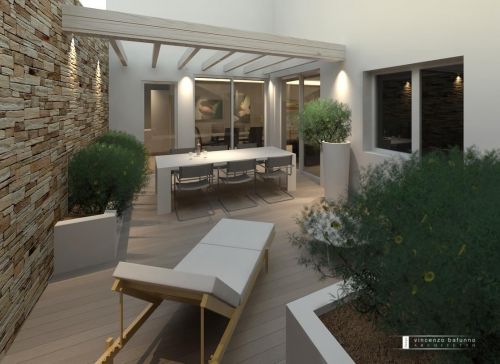 Archisio - Vincenzo Bafunno - Progetto Casa patio