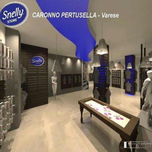 Archisio - Vincenzo Bafunno - Progetto Snelly store caronno pertusella - varese