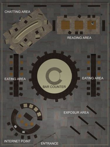 Archisio - Federico Dubini - Progetto Happy lounge barLuogo dincontri