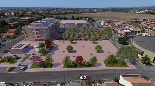 Archisio - Remo Bozza Landscape Architecture - Progetto Ladispoli piazza grande