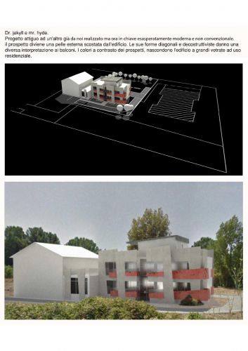 Archisio - Architetti Studioppure - Progetto Progetto di dodici monolocali a case rosse