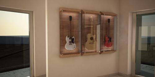 Archisio - Artifact Studio - Progetto Espositori per chitarra
