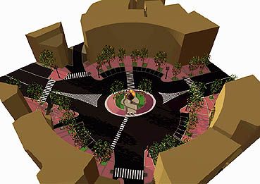 Archisio - Ruggero Lenci - Progetto Piazza santiago del cile roma