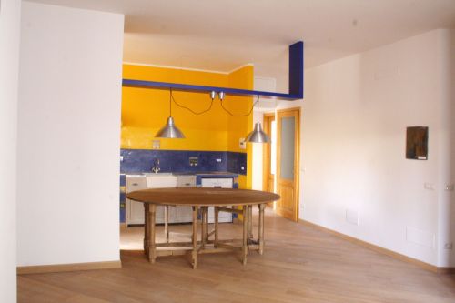 Archisio - Maurizio Moraldi - Progetto Un interno a colori primariIl rigore della fantasia