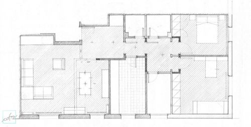 Archisio - Cofra Architettura Design Innovazione - Progetto Sistemazione dellappartamento