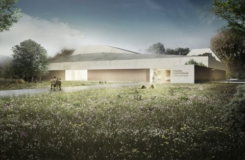 Archisio - Didon Comacchio Architects - Progetto Teatro e parco di albignasego