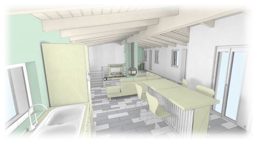 Archisio - Alessandro Rossino - Progetto Progetto per nuova abitazione in ampliamento