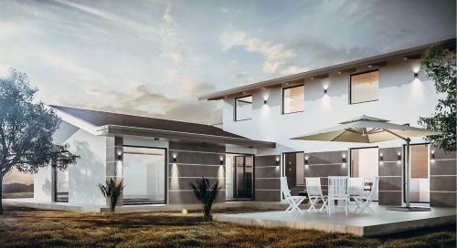 Archisio - Nordlys Arkitektur - Progetto Compact villa